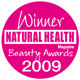 WINNER Best Body Scrub - Natural Health and Beauty Awards 2009